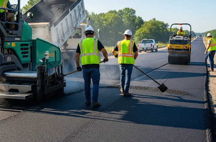 asphalt on asphalt